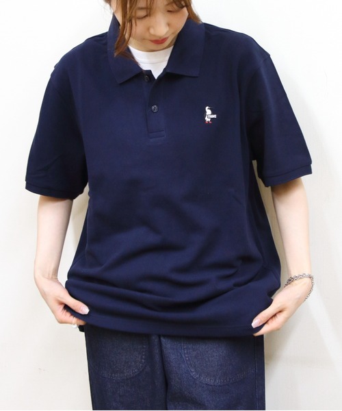 ポロシャツ ポロ CHUMS/チャムス　ブービーポロシャツ　Booby Polo Shirt レディース メンズ CHUMS ポロシャツ ポロ CHUMS/チャムス ブービーポロシャツ