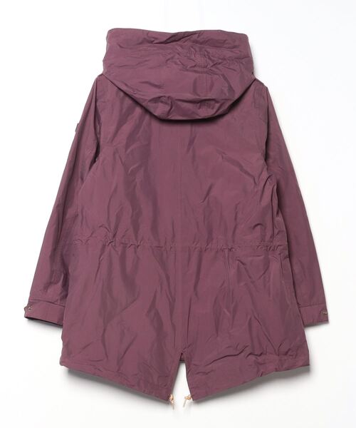 AIGLE（エーグル） モッズコート M パープル レディース : ZOZOTOWN