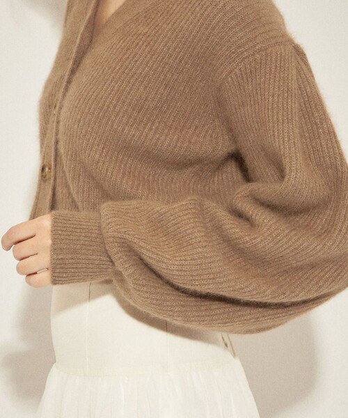 「DEICY」 ニットカーディガン FREE モカ レディース_画像8