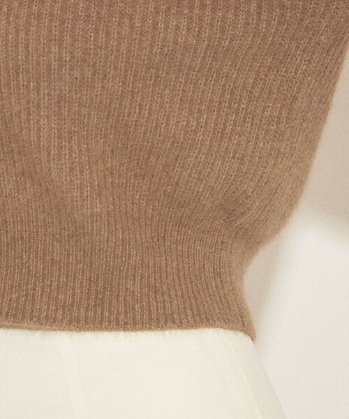 「DEICY」 ニットカーディガン FREE モカ レディース_画像9