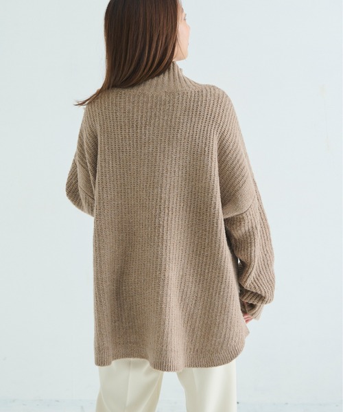 Shelly island（シェリーアイランド） 長袖ニット FREE ブラック