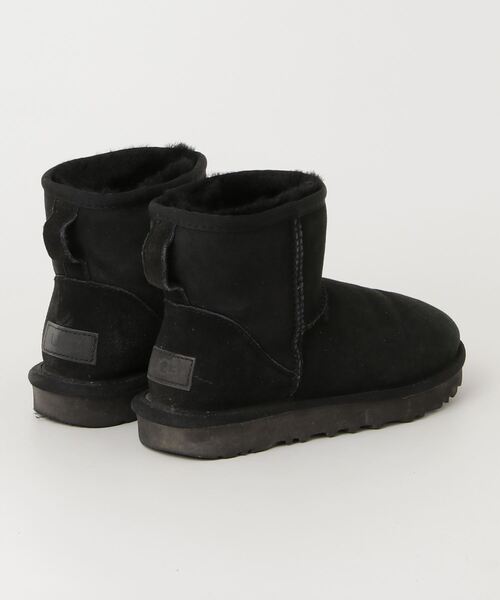 「UGG」 ムートンブーツ 22cm ブラック レディース_画像2