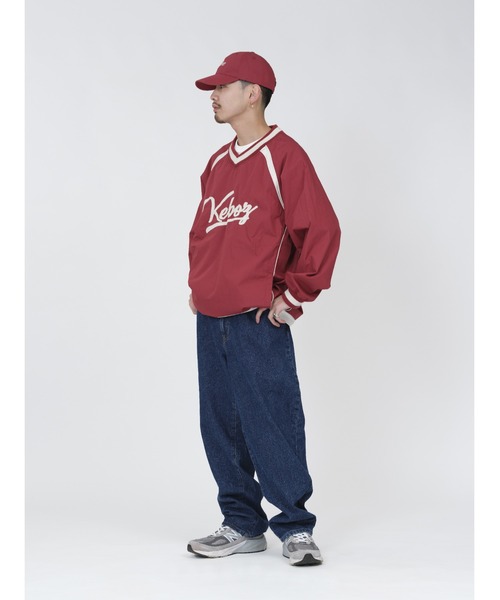 KEBOZ キャップ 帽子 COTTON CURVED VISOR CAP メンズ