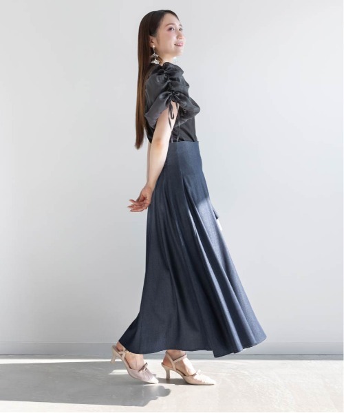 【試着のみ美品】 RANDA ランダ デザインフリルハイウエストスカート0サイズ 試着のみ美品】 RANDA ランダ デザインフリルハイウエスト