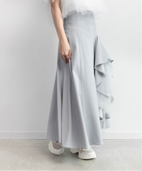 【試着のみ美品】 RANDA ランダ デザインフリルハイウエストスカート0サイズ RANDA｜デザインフリルハイウエストスカート | Rakuten Fashion