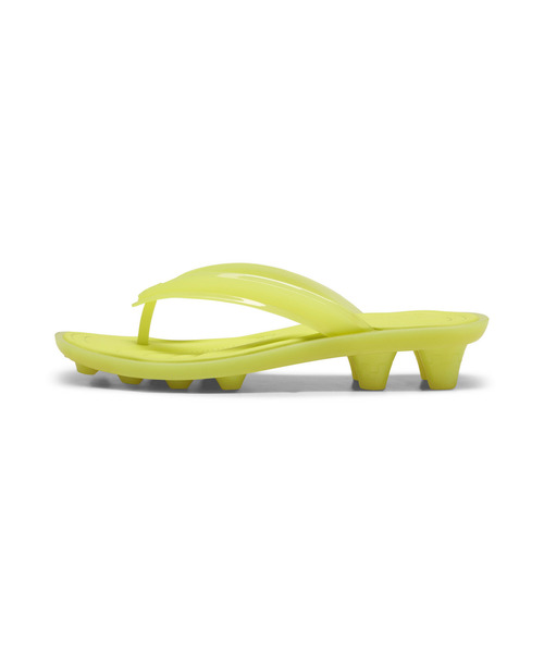 【Puma】ふわもこ♪ Fenty Leadcat FU ファー ロゴ サンダル 緑 Puma】ふわもこ♪ Fenty Leadcat FU ファー ロゴ サンダル 緑