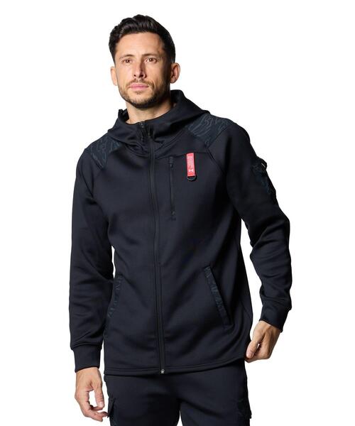 UNDER ARMOUR ブラック ジップアップ XL UNDER ARMOUR 「UNDER ARMOUR」 ジップアップパーカー X-LARGE