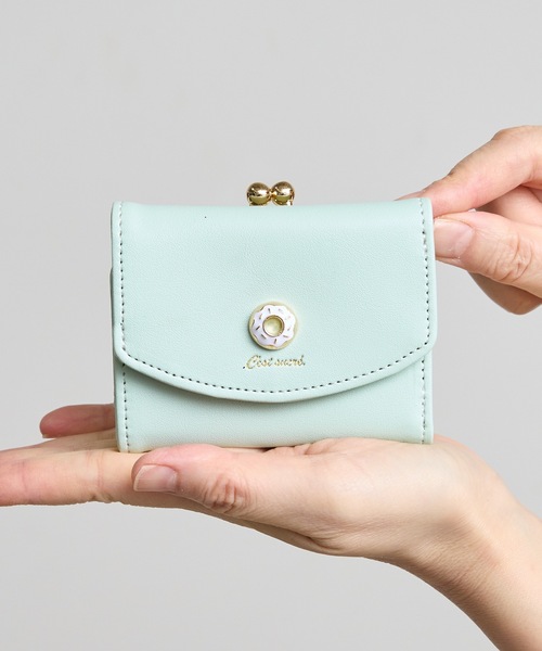 mint♡  財布 トプカピ TOPKAPI イタリアンレザー・リザード型押し・がま口2つ折り