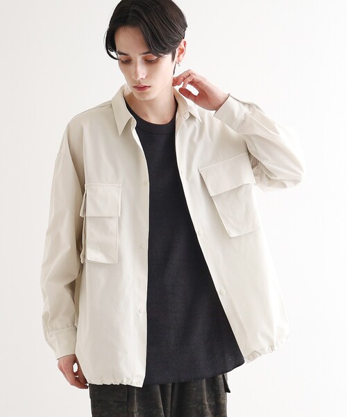 tk.TAKEO KIKUCHI（ティーケータケオキクチ） シャツ タクティカル