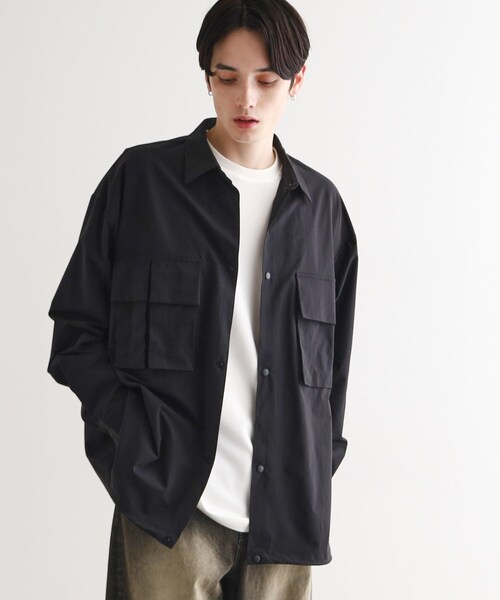 tk.TAKEO KIKUCHI（ティーケータケオキクチ） シャツ タクティカル