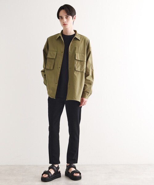 tk.TAKEO KIKUCHI（ティーケータケオキクチ） シャツ タクティカル