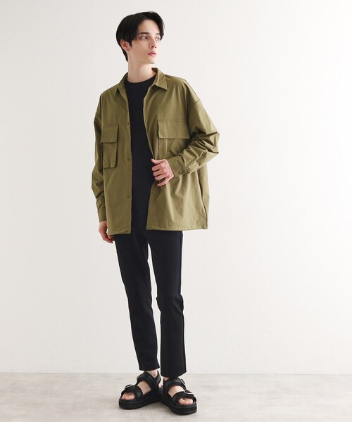 tk.TAKEO KIKUCHI（ティーケータケオキクチ） シャツ タクティカル