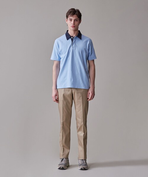 J.PRESS（J.プレス） ポロシャツ バイカラーラガー ポロシャツ メンズ