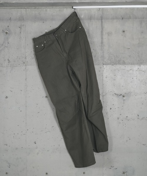 [男女兼用]★SATUR★Wide Curved Chino Pants★カーブチノパンツ Shoowtime チノパン Curved silhouette wide chino pants