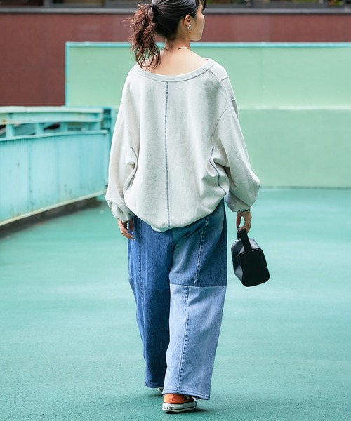 etsinta 「etsinta」 スウェットカットソー ONE SIZE グレー