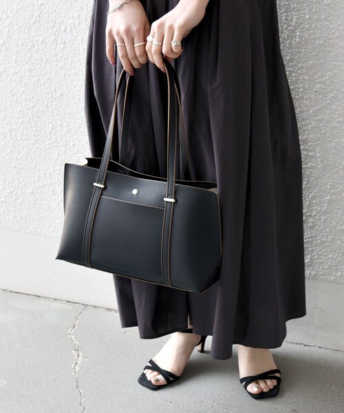 良品 Acne studios スクエアボストン バイカラーバッグ m174 良品 Acne studios スクエアボストン バイカラーバッグ m174
