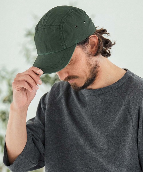 CAMBIO（カンビオ） キャップ 帽子 メンズ mko12736-Print Cotton Jet
