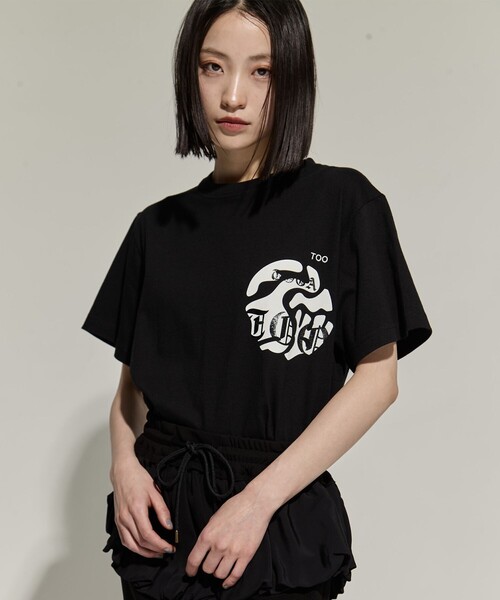TOGA PULLA tシャツ 「TOGA PULLA/トーガプルラ」Print tee 1/プリント  