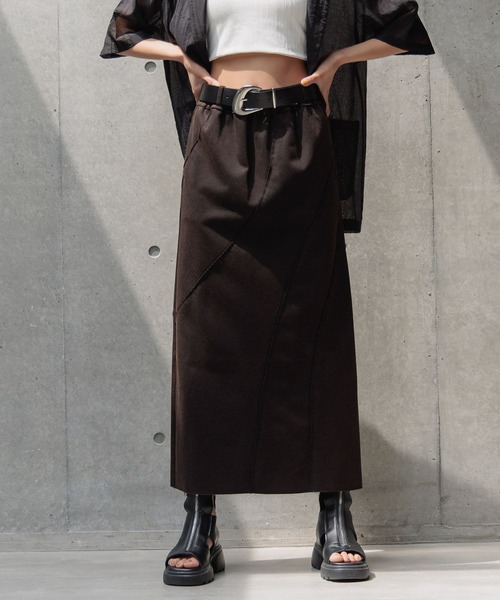 PAGEBOY スカート エスカルゴナロースカート : ZOZOTOWN Yahoo