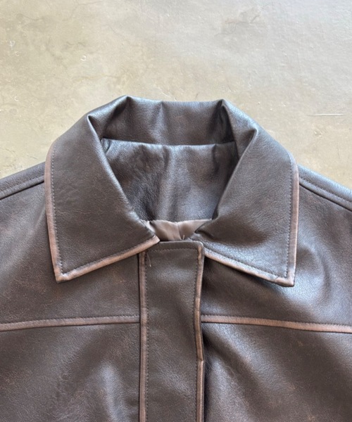 SHAGGIE（シャギー） レザージャケット ライダース 「ViVi掲載