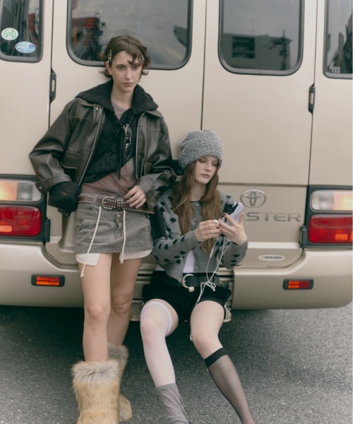 SHAGGIE（シャギー） レザージャケット ライダース 「ViVi掲載