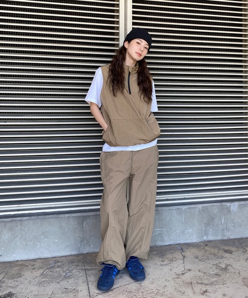 アンティアン　パンツ UNDERSTATEMENTs パンツ 「ユニセックス」ナイロンサイド切替え