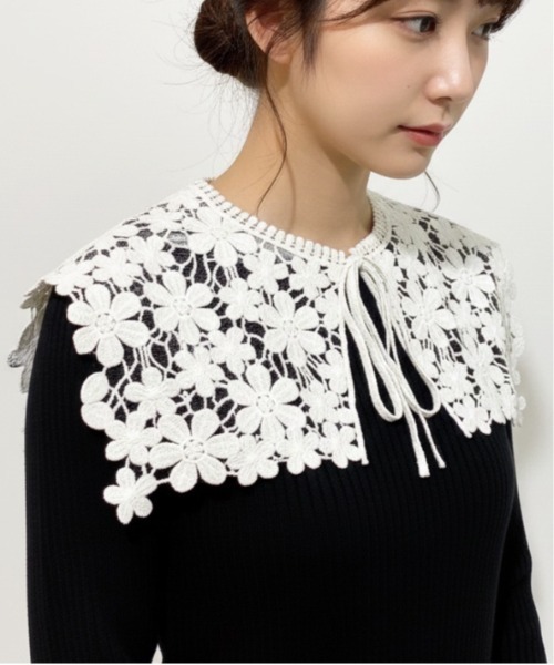 つけ襟 付け襟 「HIKA」FLOWERレース付け襟 : ZOZOTOWN Yahoo!店