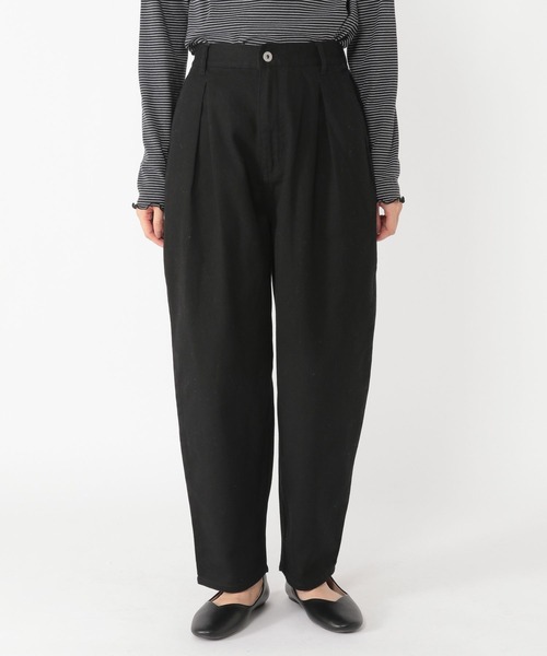 「studio CLIP」 デニムパンツ LARGE インディゴブルー レディース_画像5