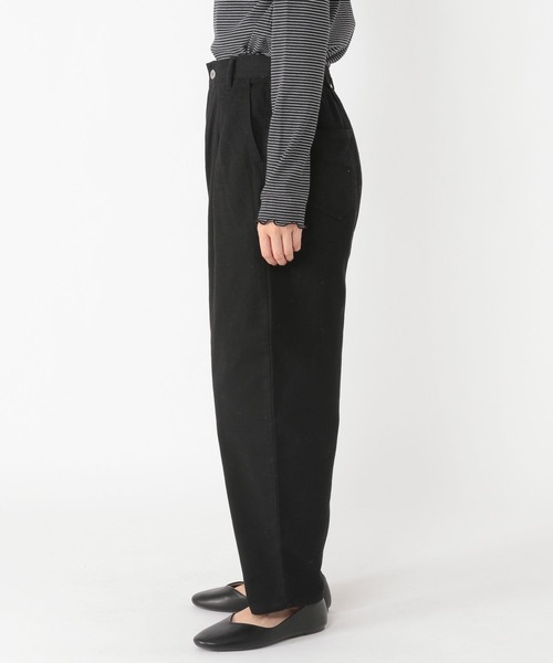 「studio CLIP」 デニムパンツ LARGE インディゴブルー レディース_画像6