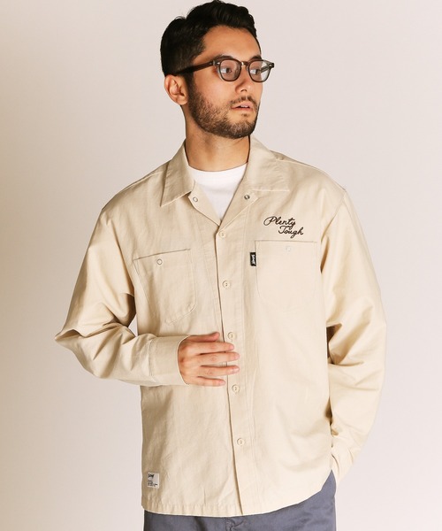 【直営限定】Schott/ショット/WORK SHIRT/プレイドワークシャツ Schott N.Y.C（ショット） シャツ Schott/ショット/NC WORK SHIRT EMB