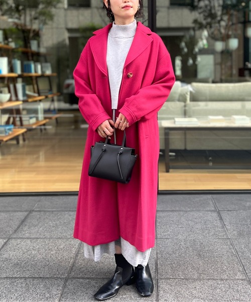 「Chez toi」 チェスターコート FREE アイボリー レディース_画像8