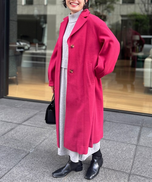 「Chez toi」 チェスターコート FREE アイボリー レディース_画像9