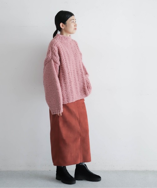 NOMBRE IMPAIR ノンブルアンペール レディース ロング ニット F NOMBRE IMPAIR（ノンブルアンペール） ニット セーター ロービング