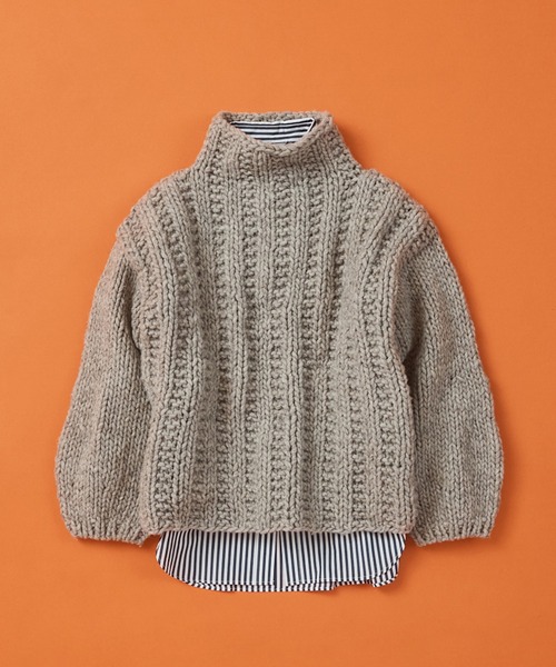 NOMBRE IMPAIR ノンブルアンペール レディース ロング ニット F NOMBRE IMPAIR（ノンブルアンペール） ニット セーター ロービング