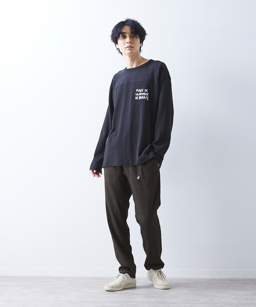 【Gramicci】 グラミチ 417 エディフィス コラボ スラックス 紺 S GRAMICCI 「Gramicci」 スラックス「417 by EDIFICEコラボ