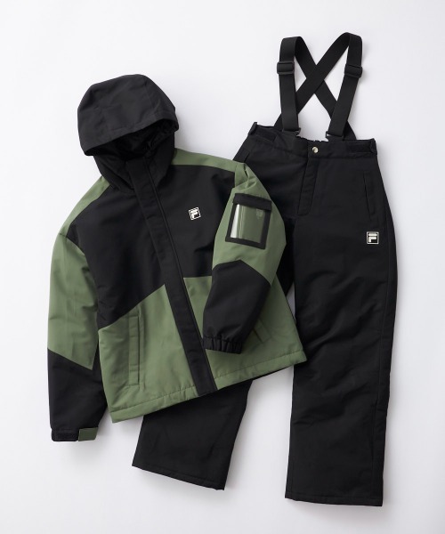 FILA（フィラ） 調整付きスノーウェア上下セット : ZOZOTOWN Yahoo!店