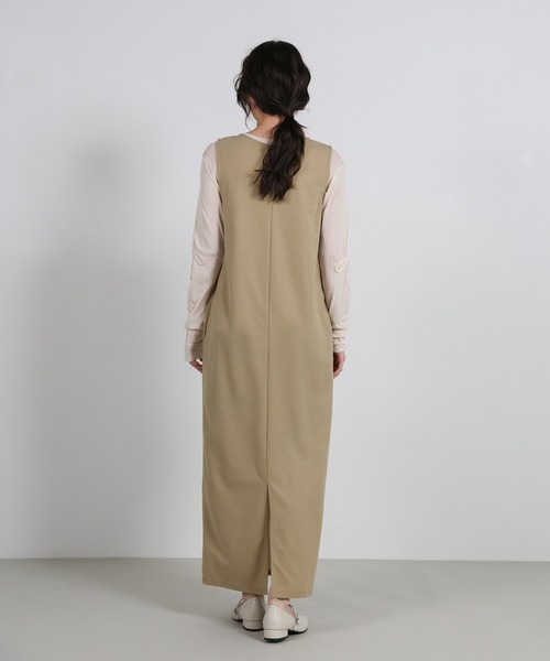 select MOCA Et セットアップ 「Et」Cut Georgette One-Piece Dress