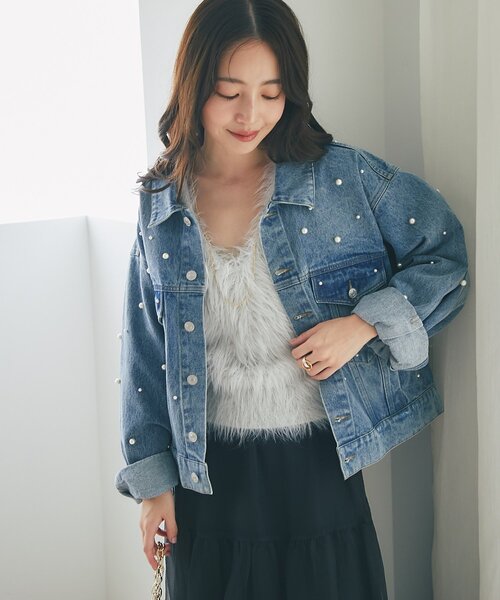 La boutique Bonbon（ラブティックボンボン） デニムジャケット g