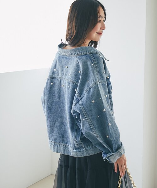 La boutique Bonbon（ラブティックボンボン） デニムジャケット g