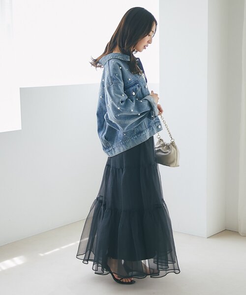 La boutique Bonbon（ラブティックボンボン） デニムジャケット g