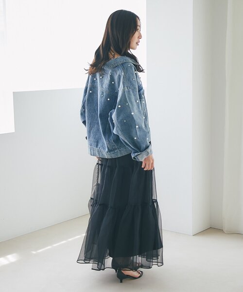 La boutique Bonbon（ラブティックボンボン） デニムジャケット g