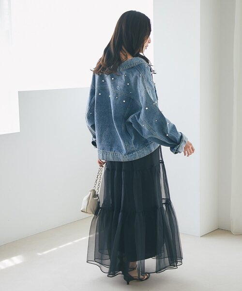 La boutique Bonbon（ラブティックボンボン） デニムジャケット g