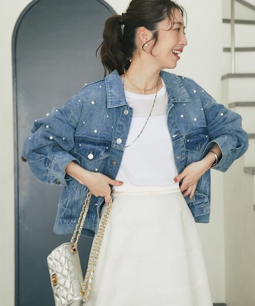 La boutique Bonbon（ラブティックボンボン） デニムジャケット g