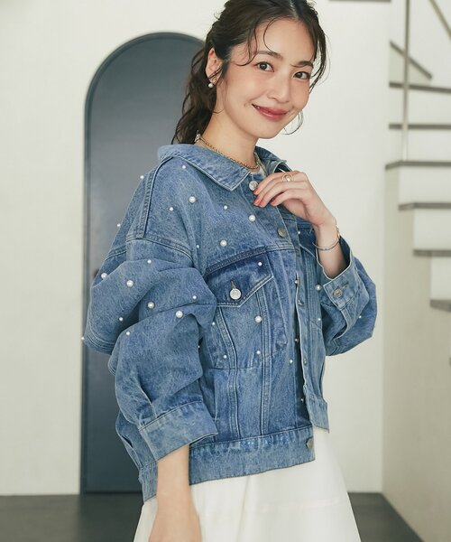 La boutique Bonbon（ラブティックボンボン） デニムジャケット g