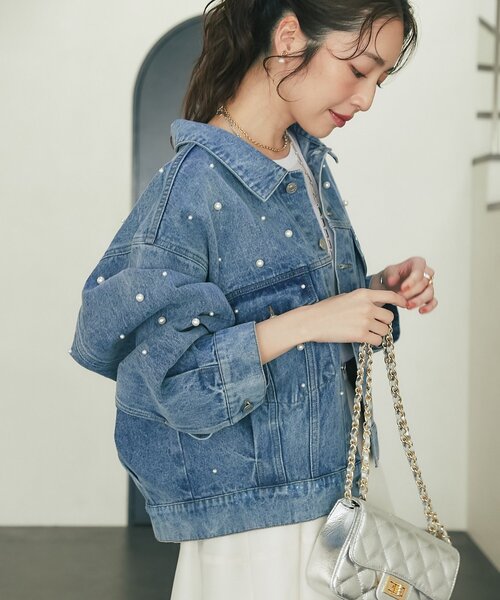 La boutique Bonbon（ラブティックボンボン） デニムジャケット g