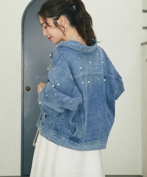 La boutique Bonbon（ラブティックボンボン） デニムジャケット g