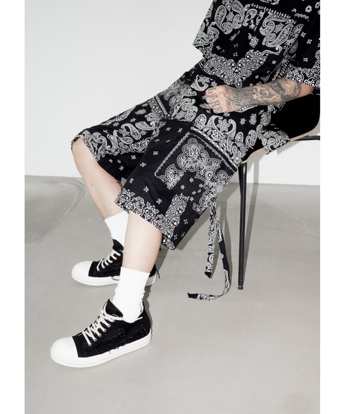 BREATH パンツ × MIYAGI HIDETAKA BANDANA SHORT メンズ : ZOZOTOWN