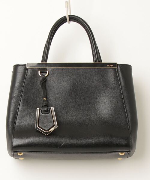 美品★FENDI★プチトゥージュール FENDI 「FENDI」 プチトゥジュール ハンドバッグ - ブラック