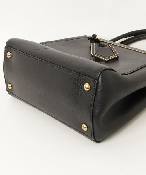 FENDI 「FENDI」 プチトゥジュール ハンドバッグ - ブラック