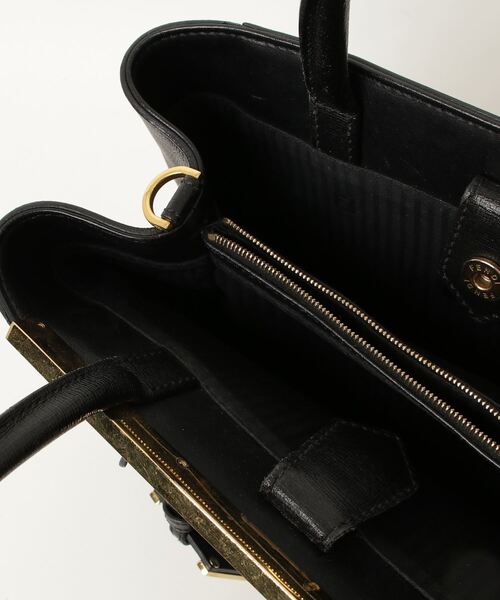 FENDI 「FENDI」 プチトゥジュール ハンドバッグ - ブラック
